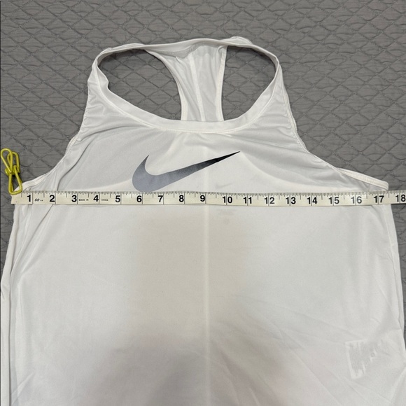 Nike Dri-Fit White Racerback Tank Women's Size M - Picture 4 of 5